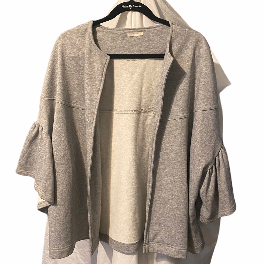 Evelyn K Anthropologie cardigan. Bell sleeve.